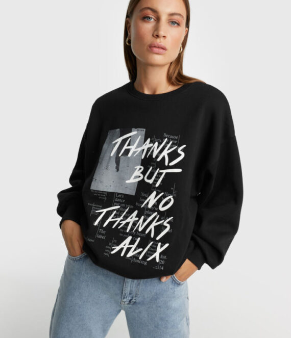No thanks sweater | Alix the label