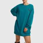 Oversized sweater petrol | Alix the label