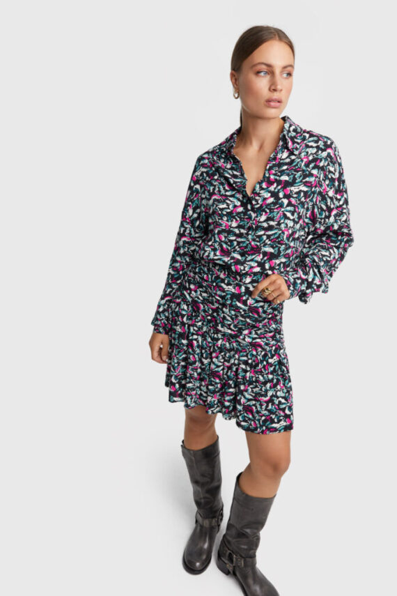 Sketchy flower blouse | Alix the label