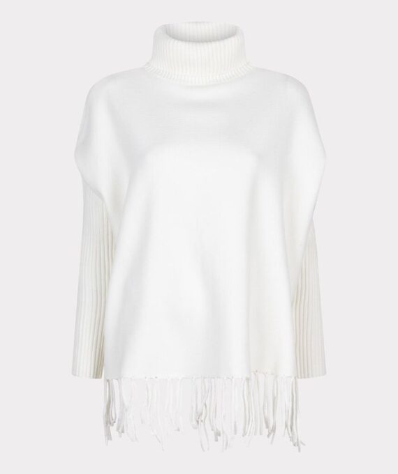 Sweater col fringes | Esqualo - Afbeelding 3