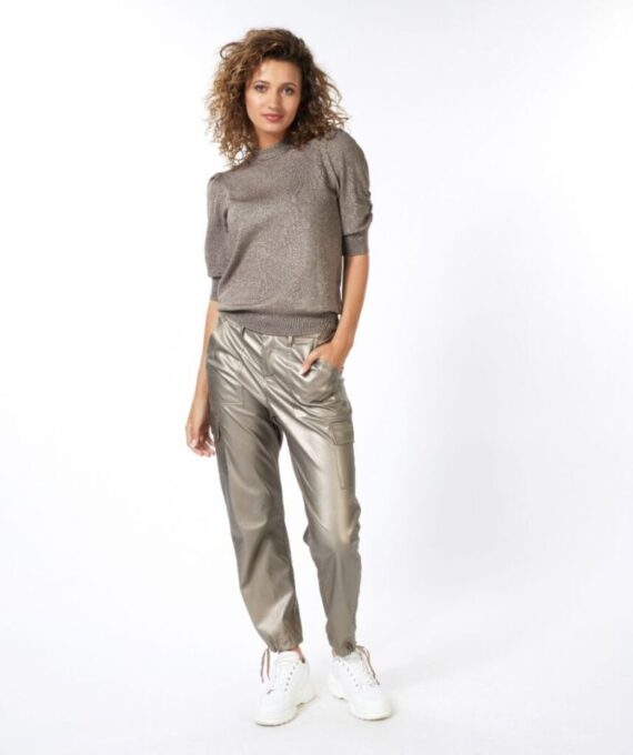 Cargo pants pu gold | Esqualo