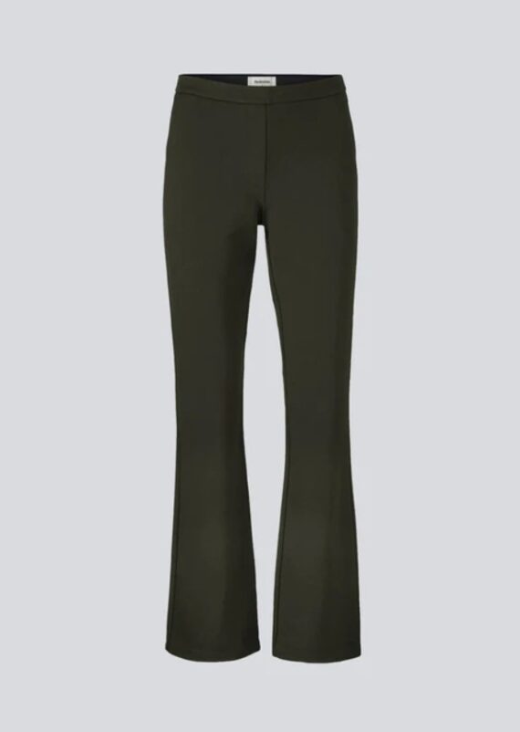 Tanny flare pants deep pine | Modstrom