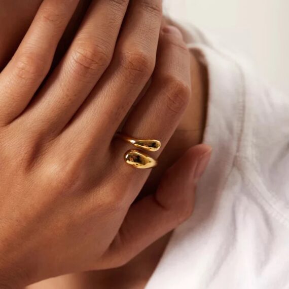 Vintage vinyl ring | Folie a trois