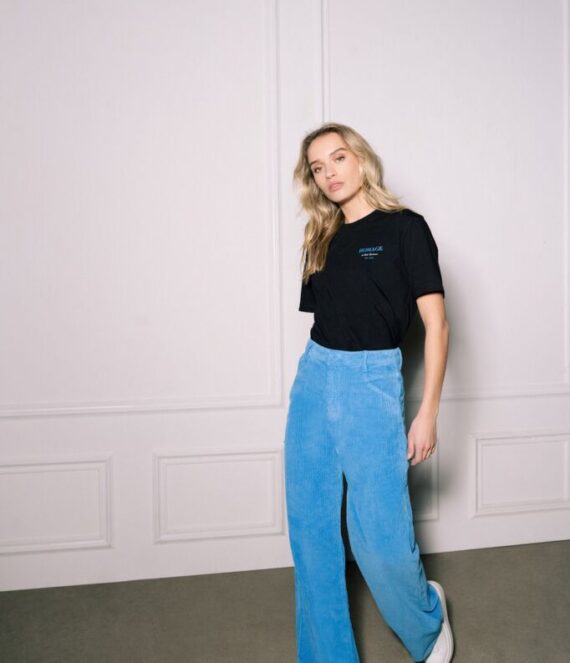 Farrah rib blue | Homage