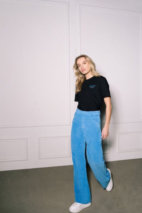 Farrah rib blue | Homage