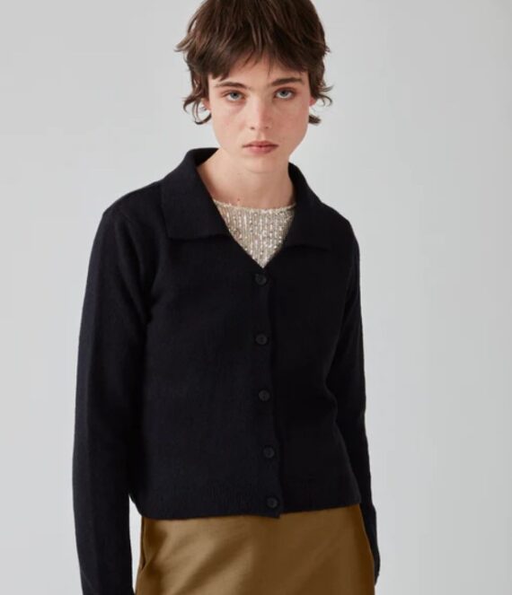 Faromd cardigan navy | Modstrom