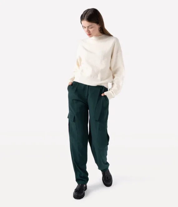 Naomi pants green | Another Label