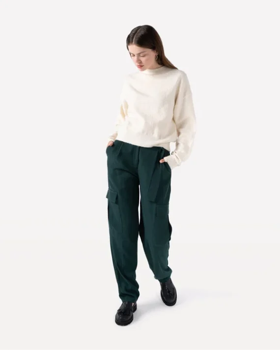Naomi pants green | Another Label