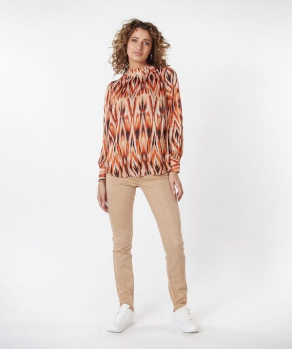 Blouse col ethnic skins | Esqualo