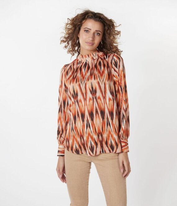 Blouse col ethnic skins | Esqualo