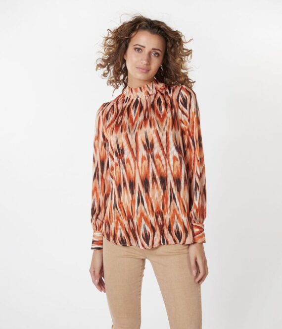 Blouse col ethnic skins | Esqualo