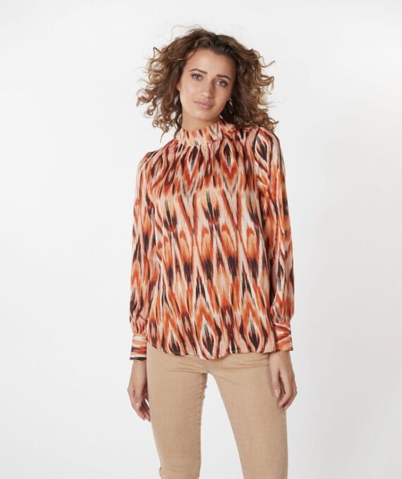 Blouse col ethnic skins | Esqualo