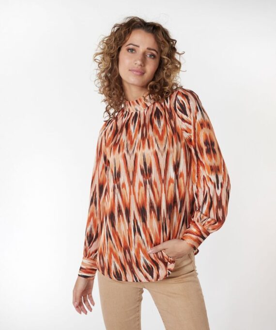Blouse col ethnic skins | Esqualo
