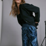 Janice broek legioenblauw | Minus