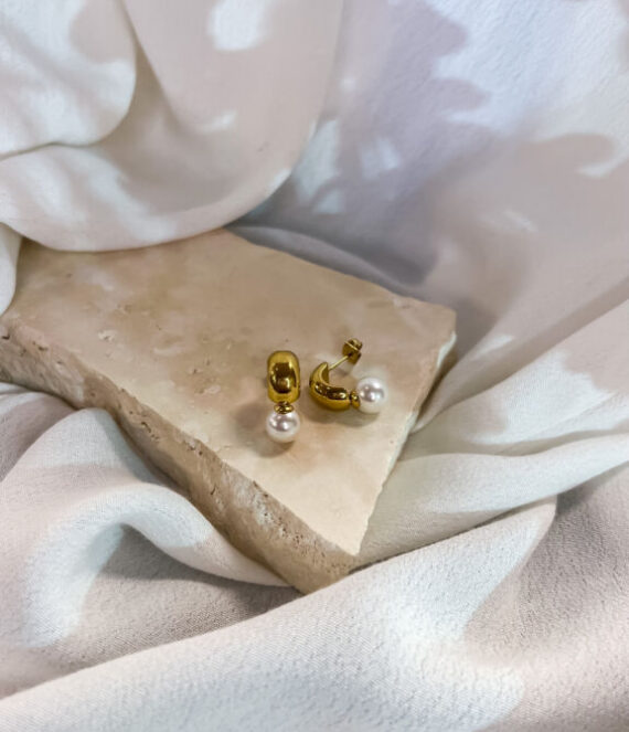 Pearly oorbellen Zag bijoux