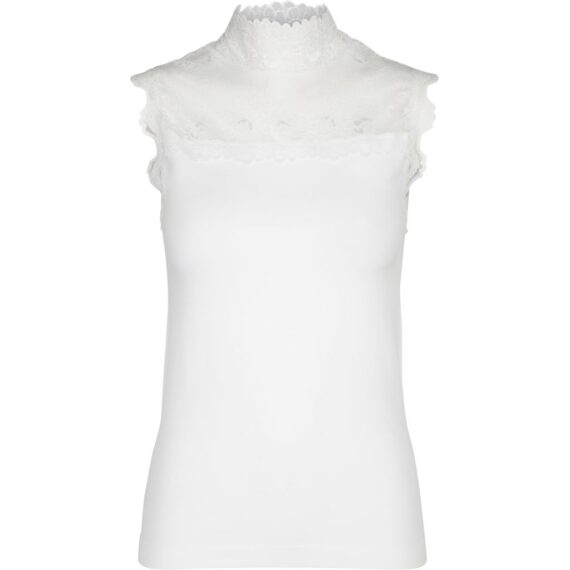 Vanessa high neck wit | Minus