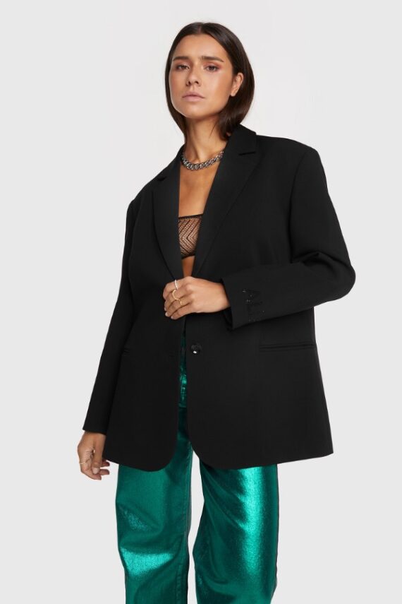 Blazer with strass | Alix the label