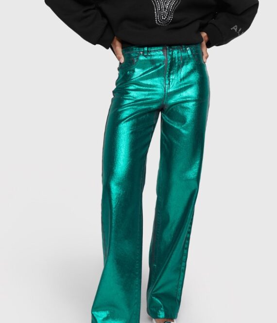 Shiny pants Alix the label