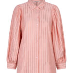 Blouse stripes seersucker cantaloupe Esqualo