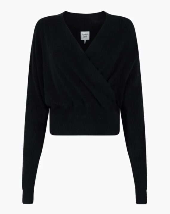 Len knitted pull black Another label