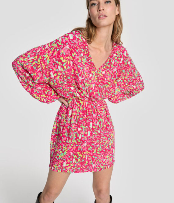 Floral wrap dress Alix the label