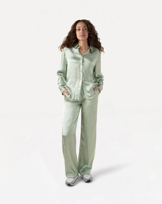 Minou pants smoke green Another label