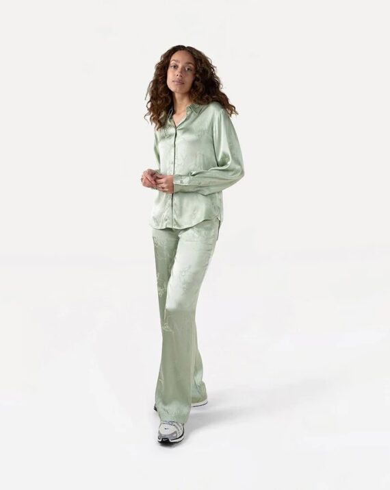 Minou pants smoke green Another label