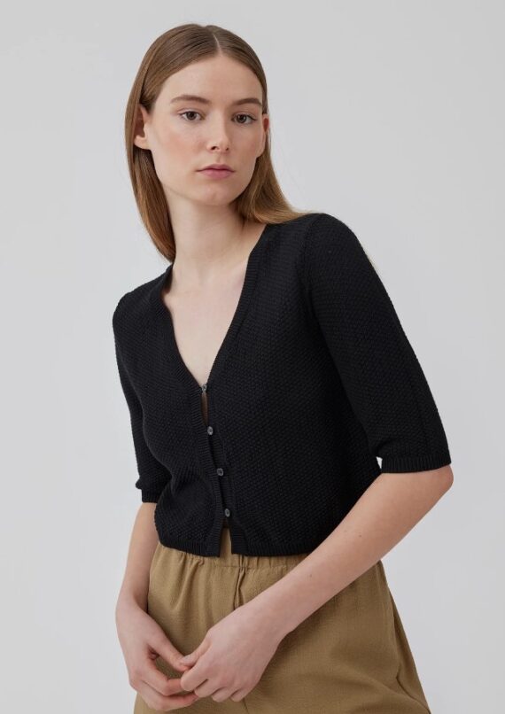 Heromd cardigan black Modstrom