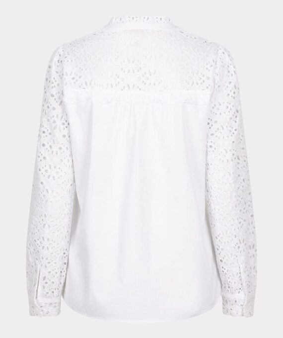 Blouse embroidery white Esqualo