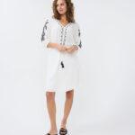 Dress raglan embroidery Esqualo