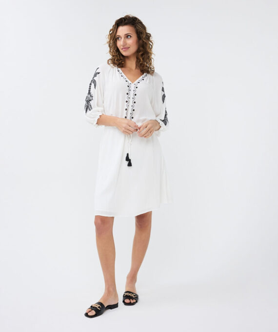Dress raglan embroidery Esqualo