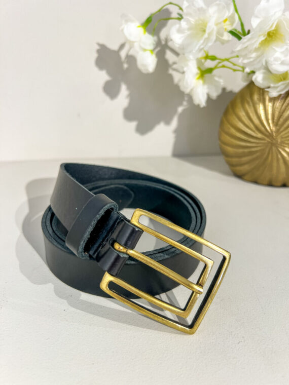 Minnesota riem 2.5 zwart Trezz