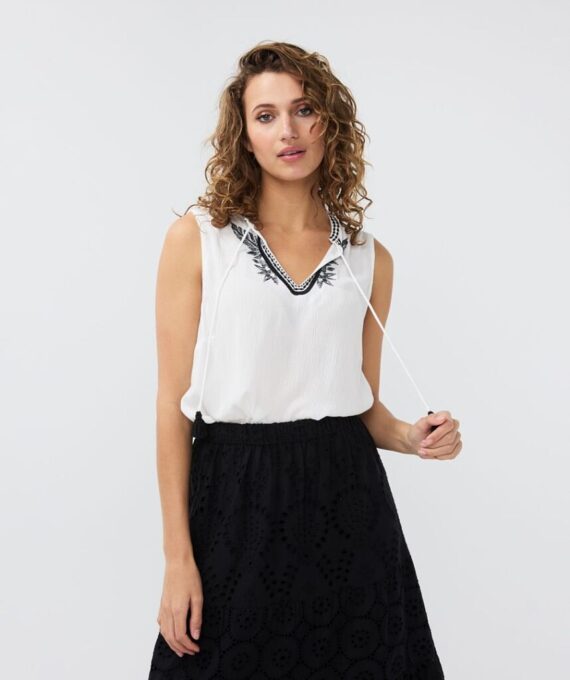 Top embroidery Esqualo