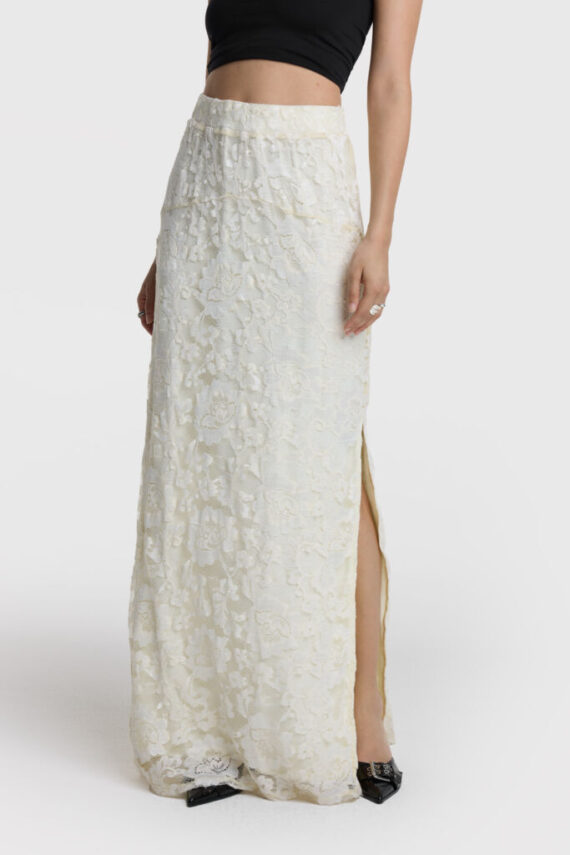 Maxi lace skirt Alix the label