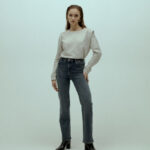 Diana wide leg dirty blue Homage