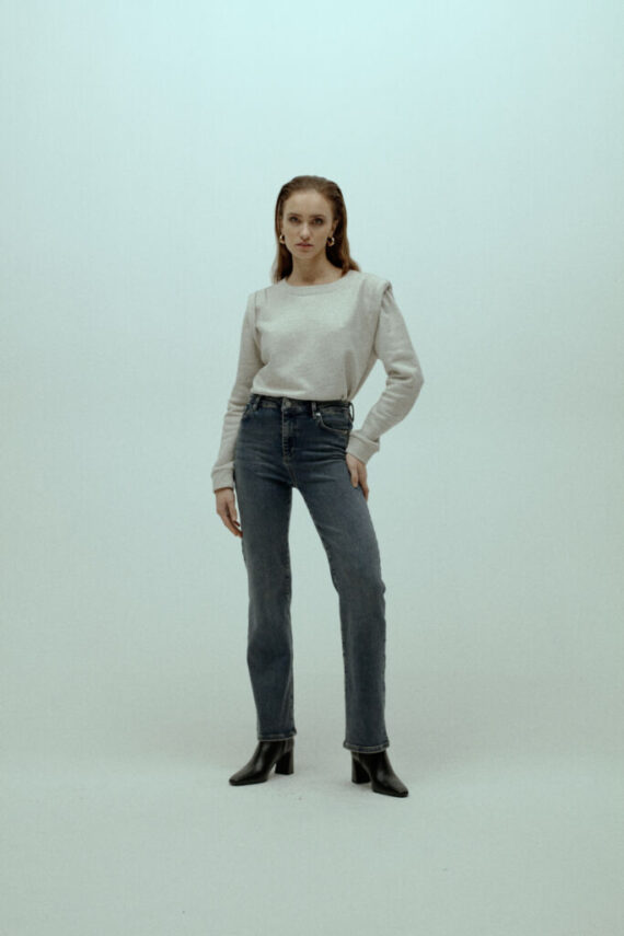 Diana wide leg dirty blue Homage