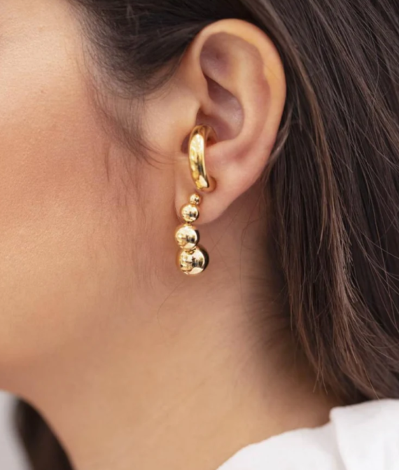 Jeanne oorbellen goud Zag bijoux