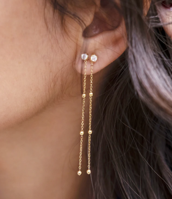Soho oorbellen goud Zag bijoux