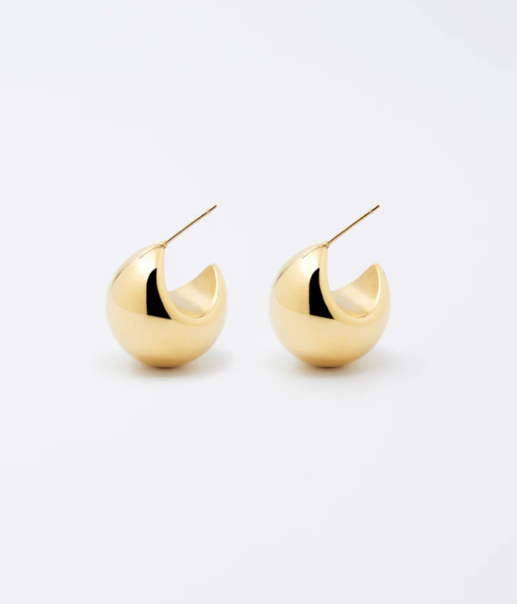 Elea oorbellen goud Zag bijoux