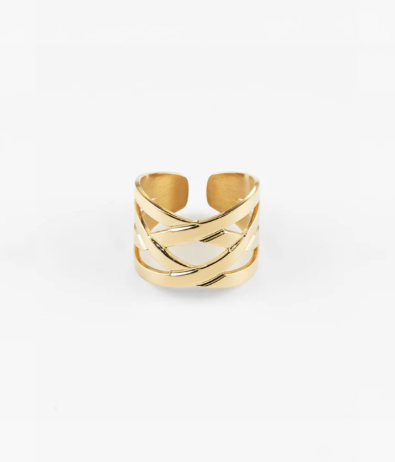 Sisius ring goud Zag bijoux