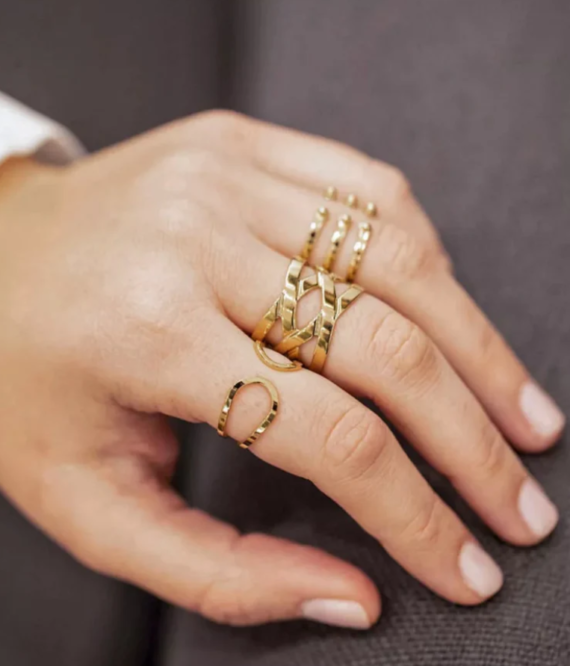 Sisius ring goud Zag bijoux