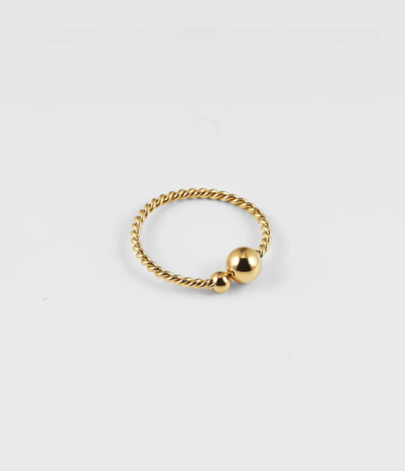 Soto ring goud Zag bijoux