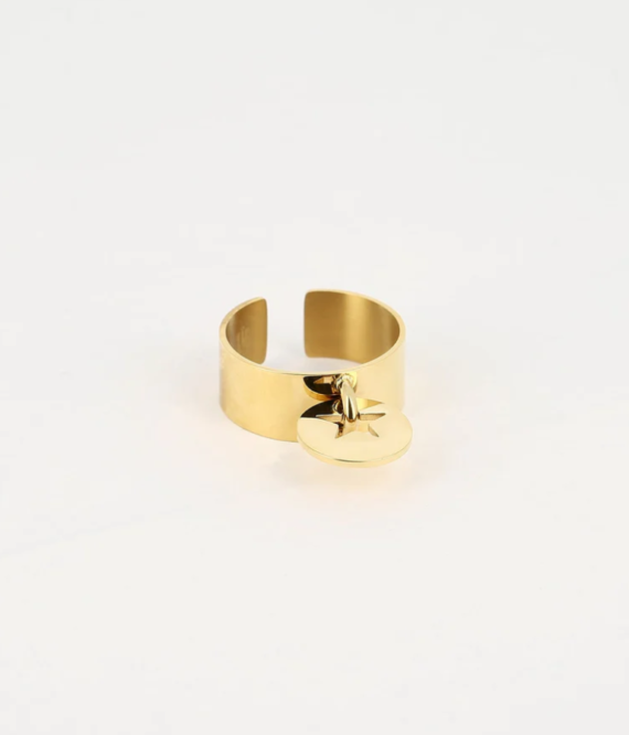 Solaria ring goud Zag bijoux