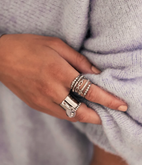 Spetses ring goud Zag bijoux