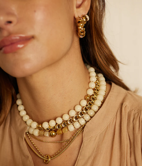 Dante gouden ketting Zag bijoux