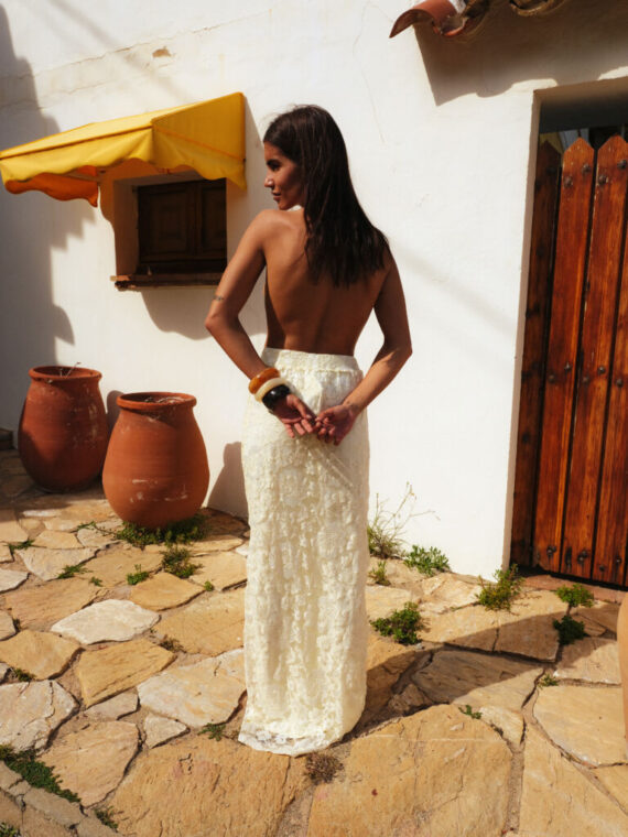 Maxi lace skirt Alix the label