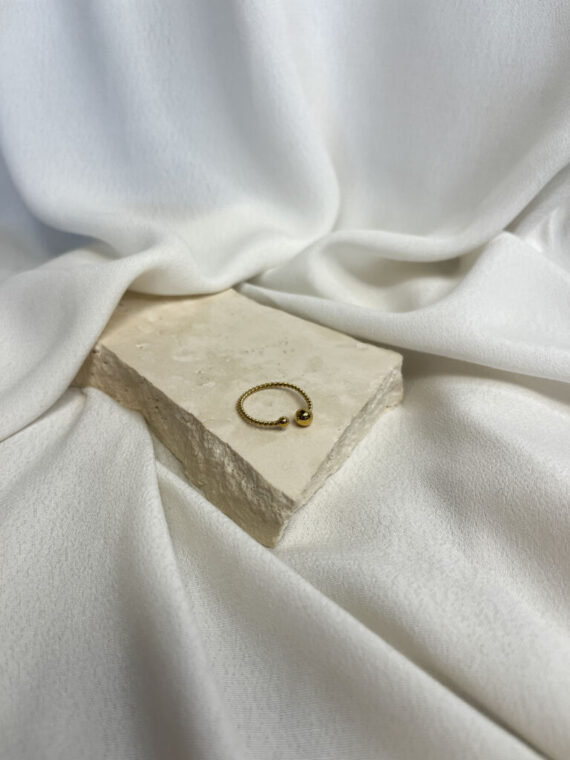 Soto ring goud Zag bijoux