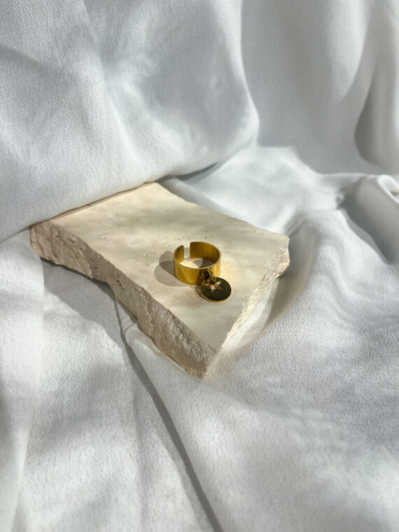 Solaria ring goud Zag bijoux