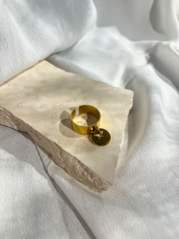 Solaria ring goud Zag bijoux