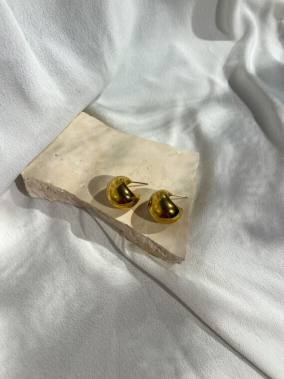 Elea oorbellen goud Zag bijoux
